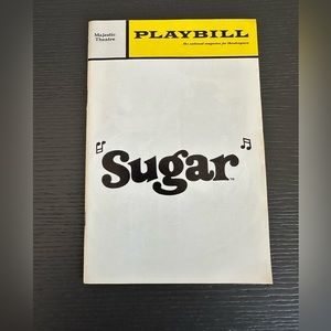 Collectible- Sugar Musical Vol. 9 Apr. 1972 Issue 4 -PLAYBILL - Majestic Theater
